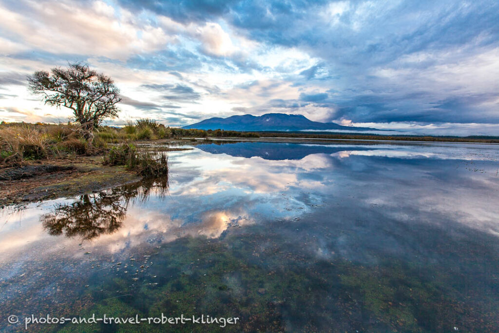 Sunrise at Mount Tongariro