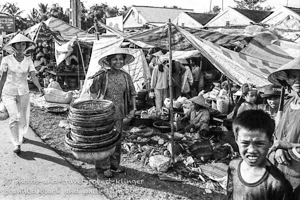 A market in Vietnam