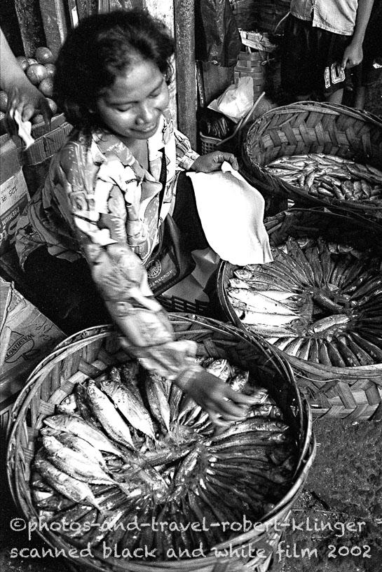 A market in South-East Asia