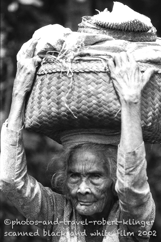 Market-woman in Indonesia