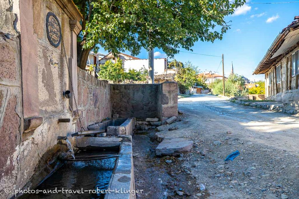 A drinking water spring in Korgun