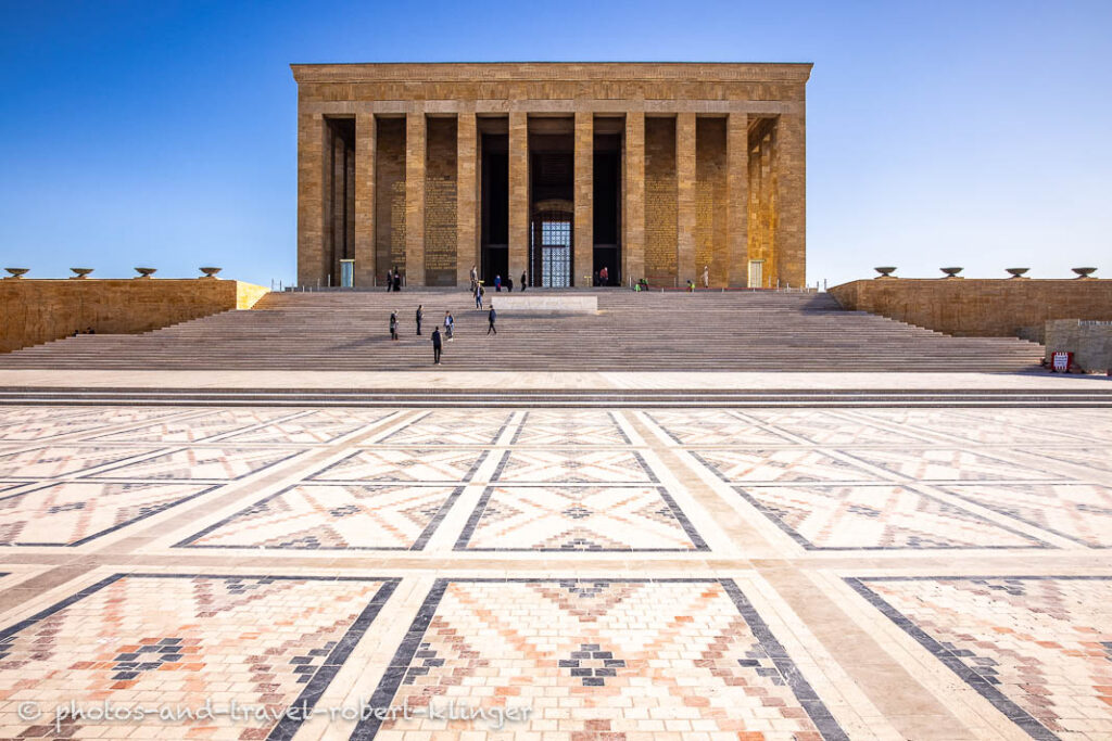 Anit Kabir, the Atatürk Mausoleum in Ankara