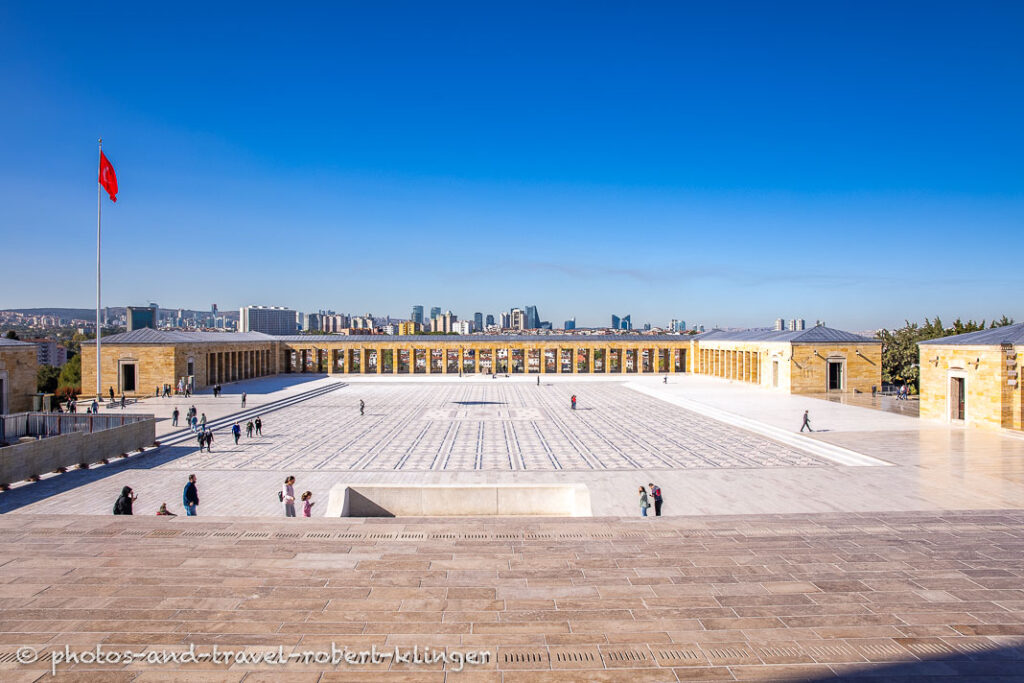 Anit Kabir, the Atatürk Mausoleum in Ankara