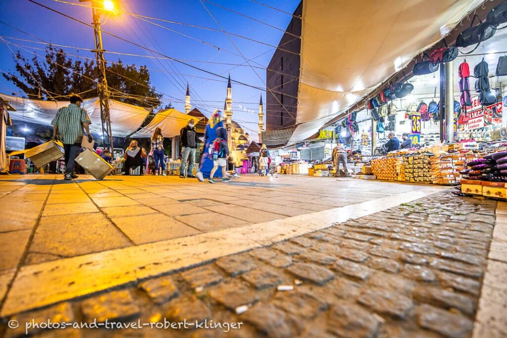 A bazar in Ankara