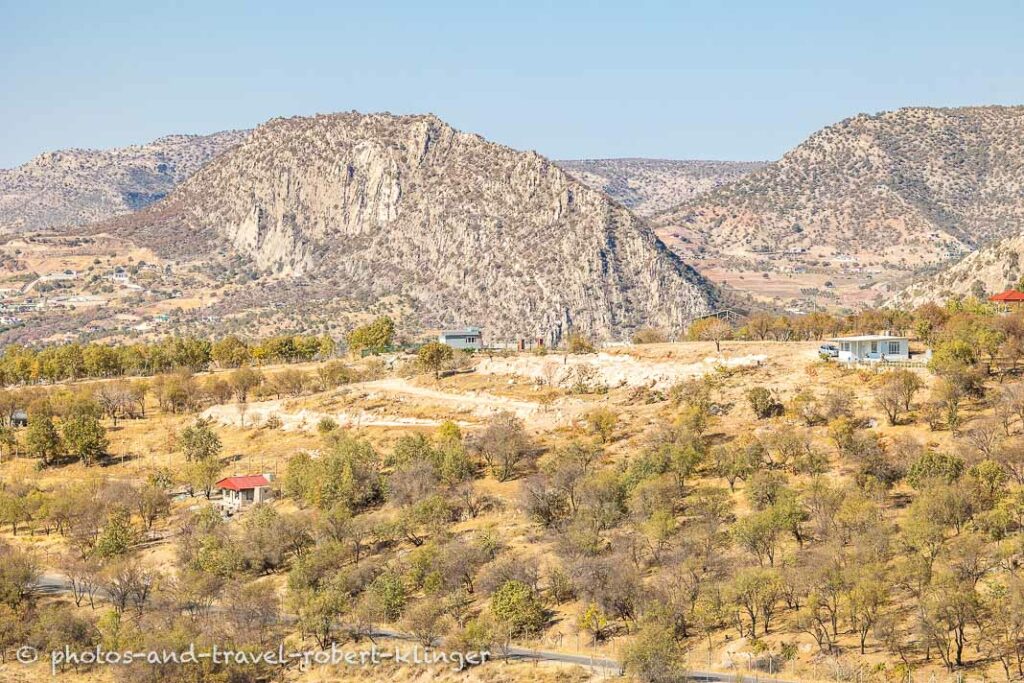 Landscape in Kurdistane, northern Iraq