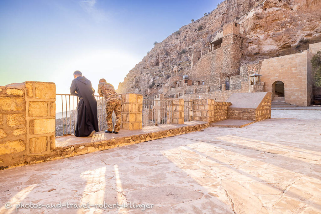 The monastery Rabban Hormizd close to Alqosh